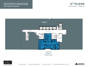 1100 Wayne Ave, Silver Spring, MD for lease Floor Plan- Image 1 of 1