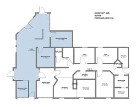 202 NE 181st Ave, Portland, OR for lease Floor Plan- Image 1 of 1