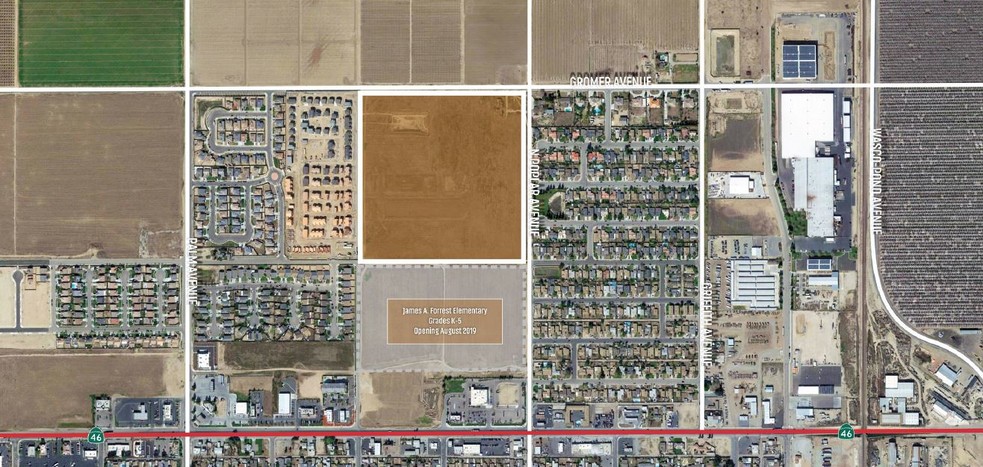 Gromer Ave, Wasco, CA for sale - Aerial - Image 1 of 1