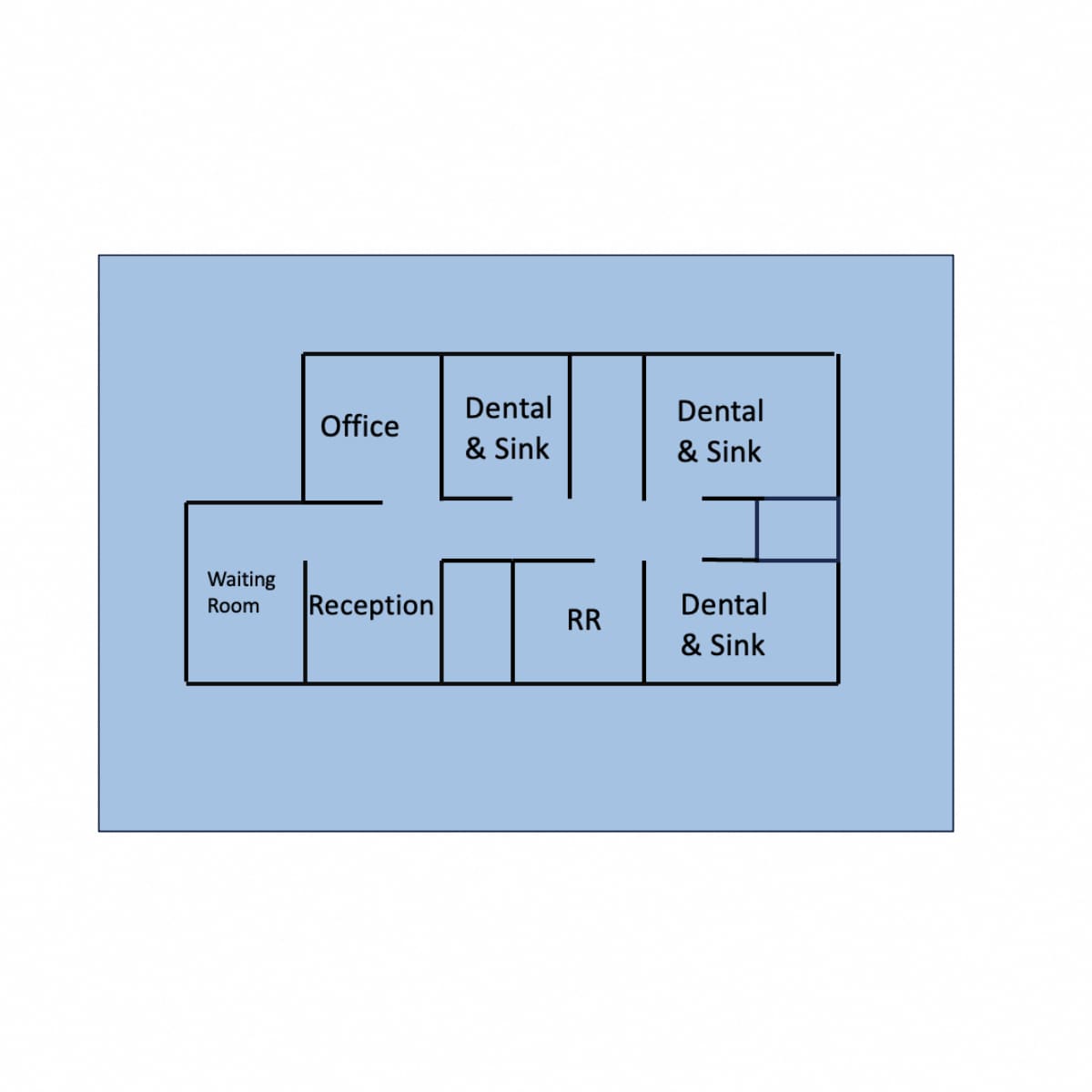 5485-5495 Carlson Dr, Sacramento, CA for lease Floor Plan- Image 1 of 2