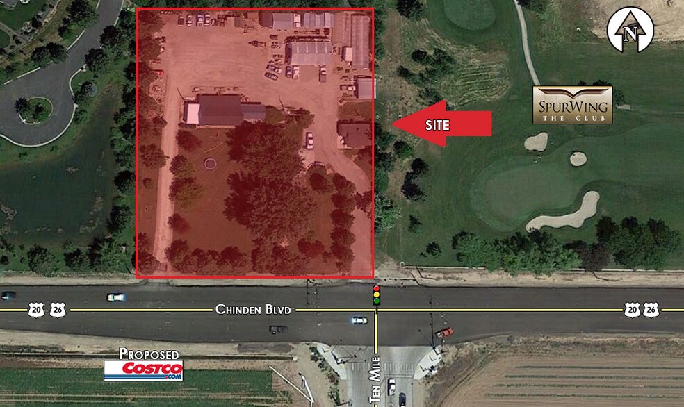 3240 W Chinden Blvd, Meridian, ID for sale - Aerial - Image 1 of 1