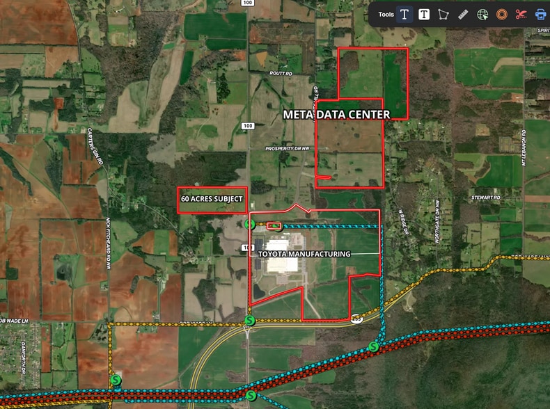 North of 255 and Pulaski Pike hwy, Huntsville, AL for sale - Building Photo - Image 3 of 4