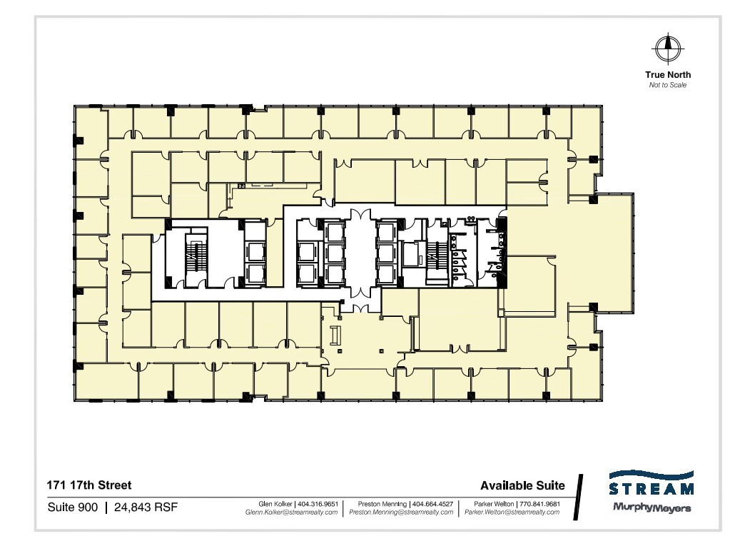 171 17th St NW, Atlanta, GA for lease Floor Plan- Image 1 of 1