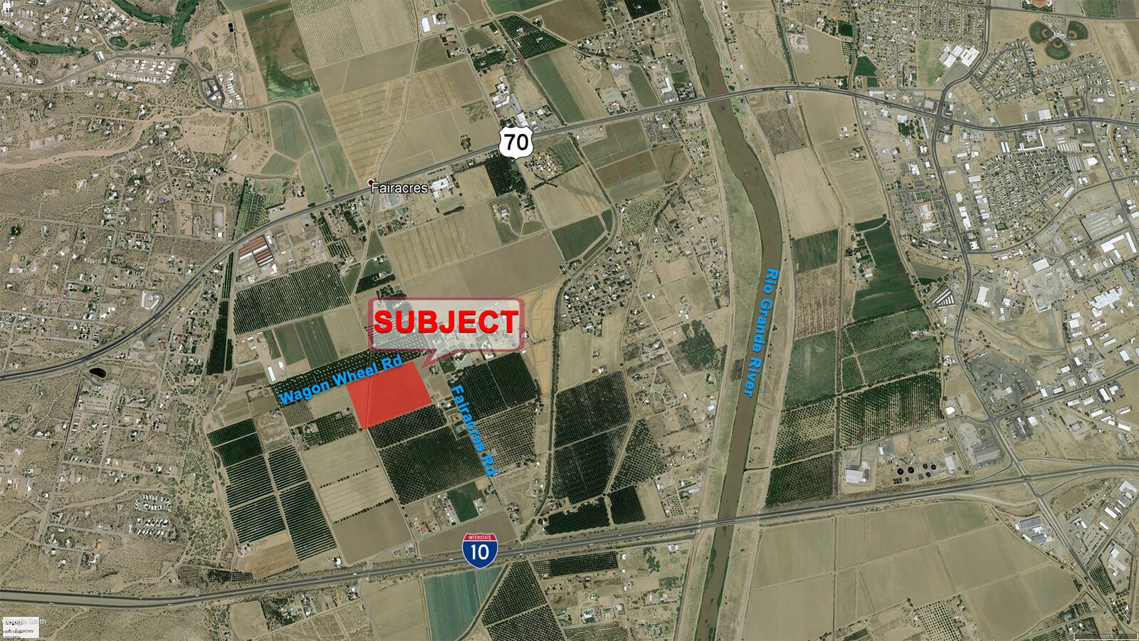 N Fairacres Rd Wagon Wheel Rd, Las Cruces, NM 88005