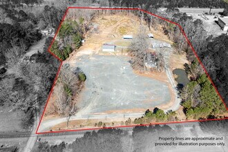 3111-3107 E Geer St, Durham, NC - AERIAL map view - Image1