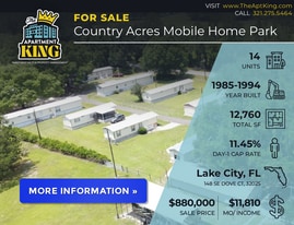 Country Acres Mobile Home Park - Mobile Home or RV Park