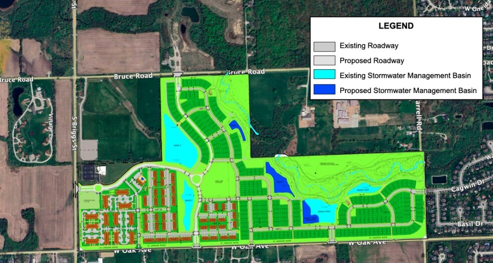 NWC S. Farrel and W. Oak Ave, Lockport, IL for sale - Site Plan - Image 2 of 2