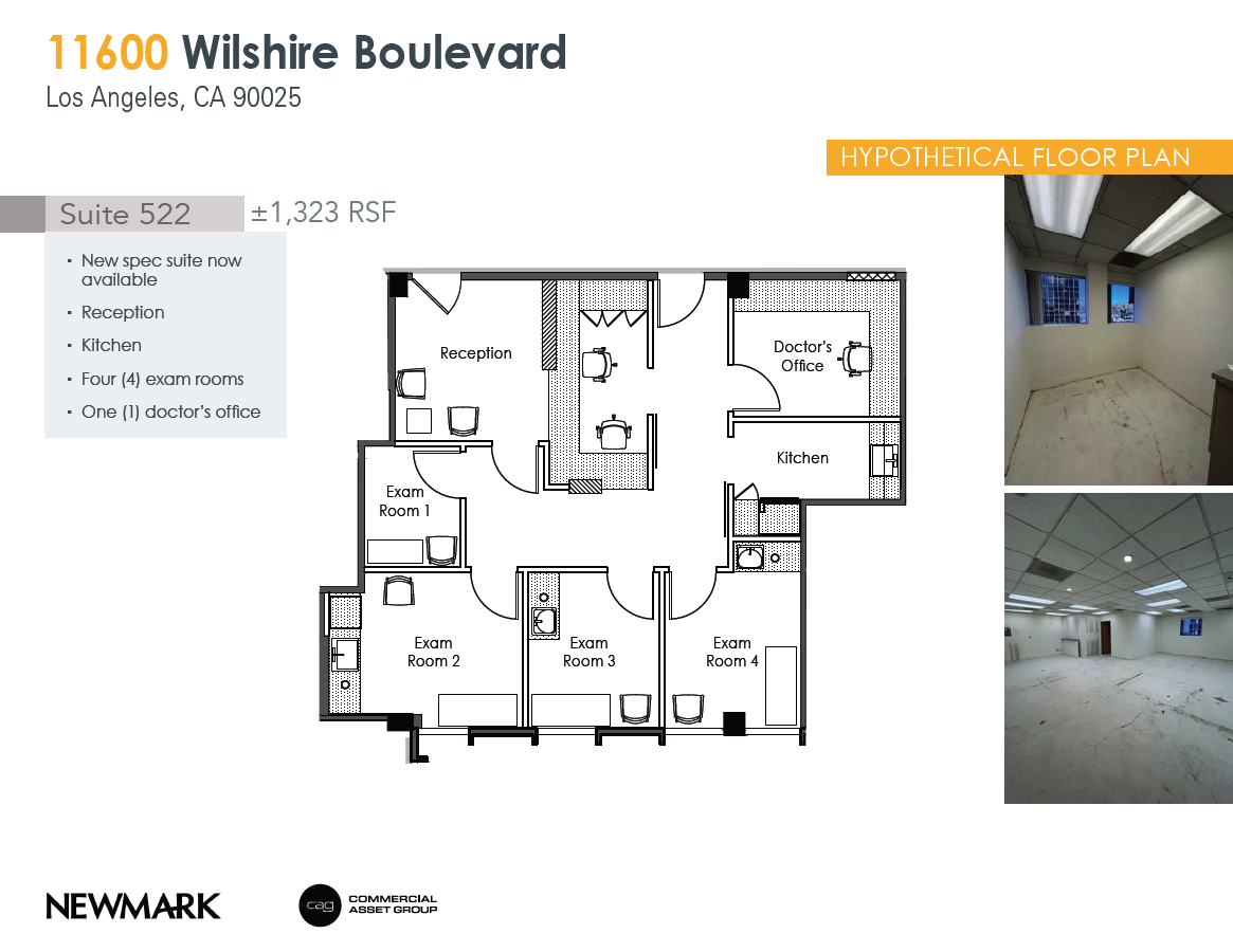 11600 Wilshire Blvd, Los Angeles, CA for lease Floor Plan- Image 1 of 5