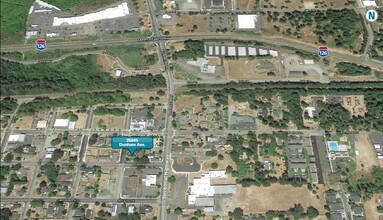 25045 Dunham Ave, Veneta, OR - aerial  map view