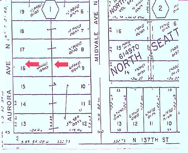 13720 Aurora Ave N, Seattle, WA for sale - Plat Map - Image 3 of 3