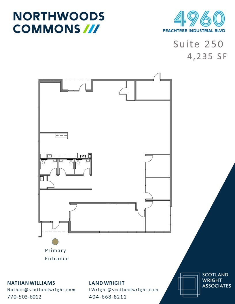 4940 Peachtree Industrial Blvd, Norcross, GA for lease Floor Plan- Image 1 of 1