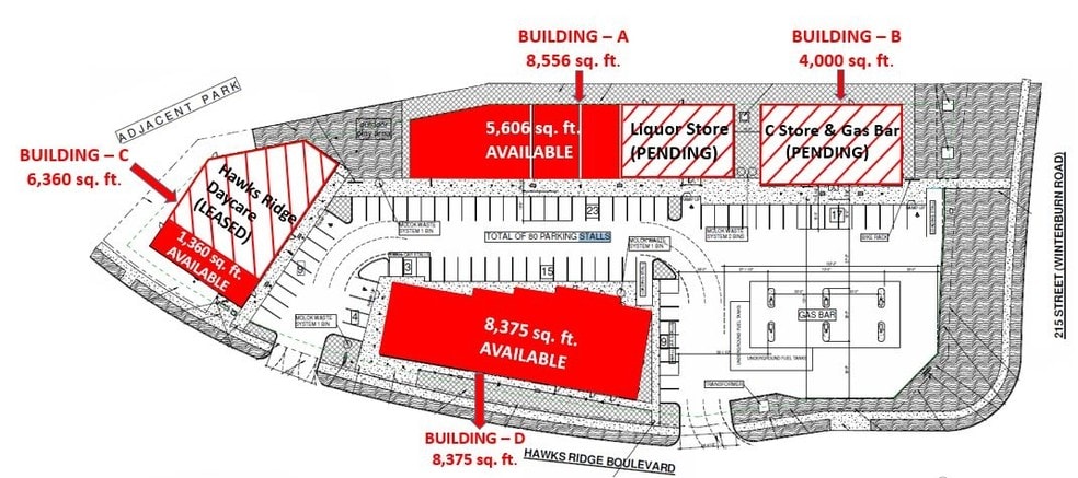 475 Hawks Ridge Blvd NW, Edmonton, AB for lease - Building Photo - Image 3 of 17