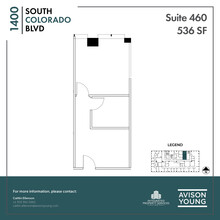 1400 S Colorado Blvd, Denver, CO for lease Floor Plan- Image 1 of 6