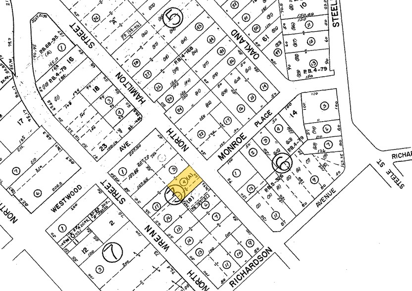 425 N Hamilton St, High Point, NC for sale - Plat Map - Image 1 of 1