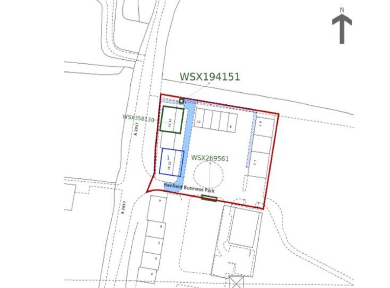 Unit 1-12 & 16-20 Henfield Business Park portfolio of 3 properties for sale on LoopNet.com - Site Plan - Image 2 of 5