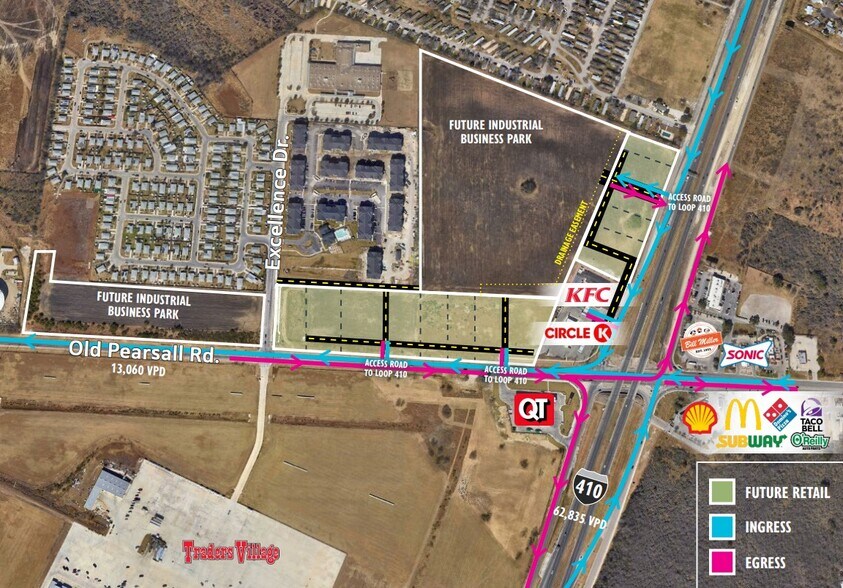 Old Pearsall Rd, San Antonio, TX 78242 Old Pearsall Road & SW Loop