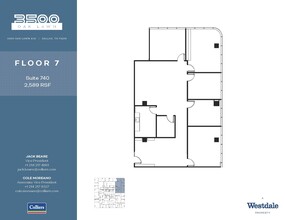 3500 Oak Lawn Ave, Dallas, TX for lease Floor Plan- Image 1 of 1