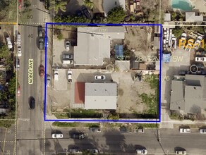 8908 Noble Ave, North Hills, CA - aerial  map view