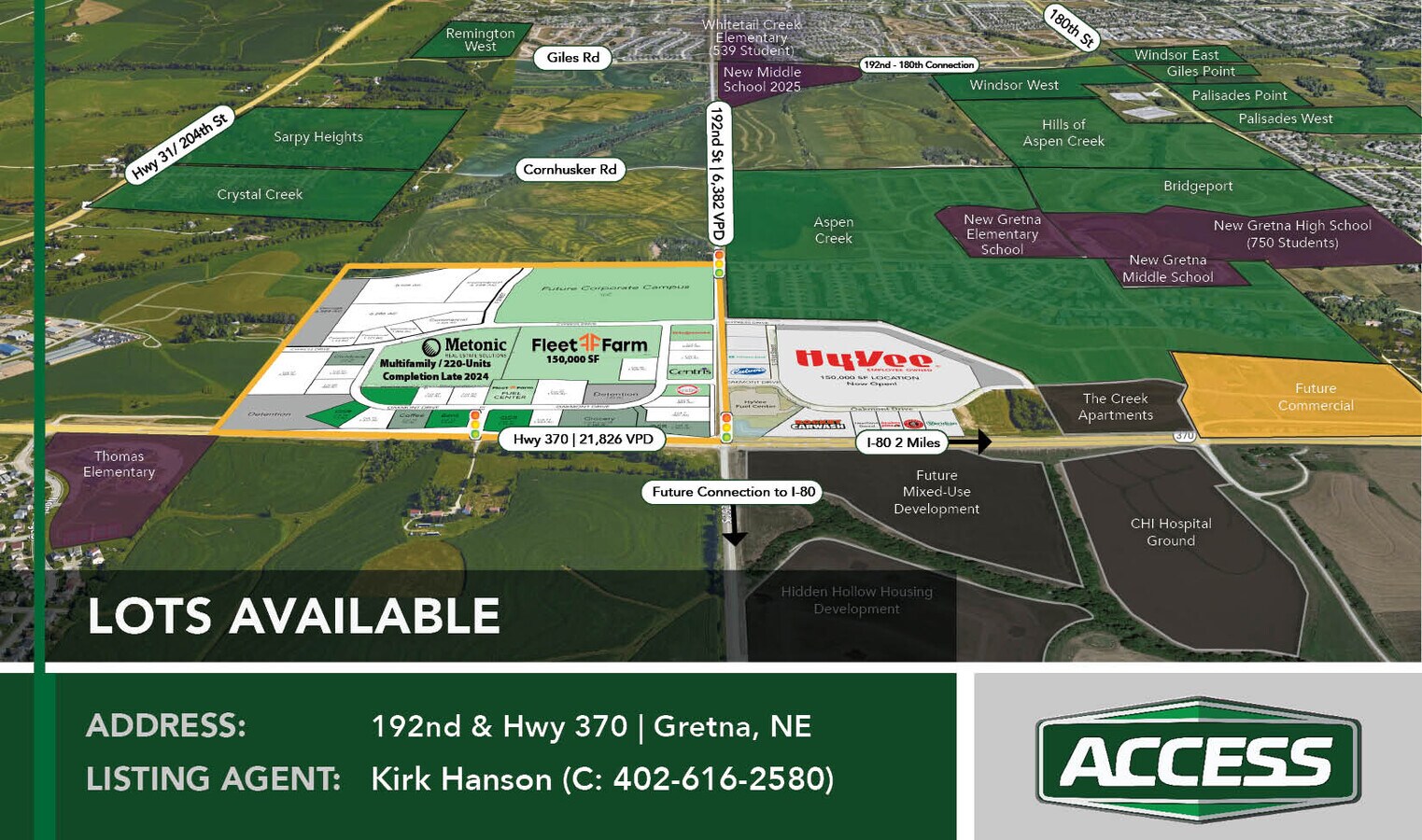 Highway 370, Gretna, NE 68028 Gretna Landing