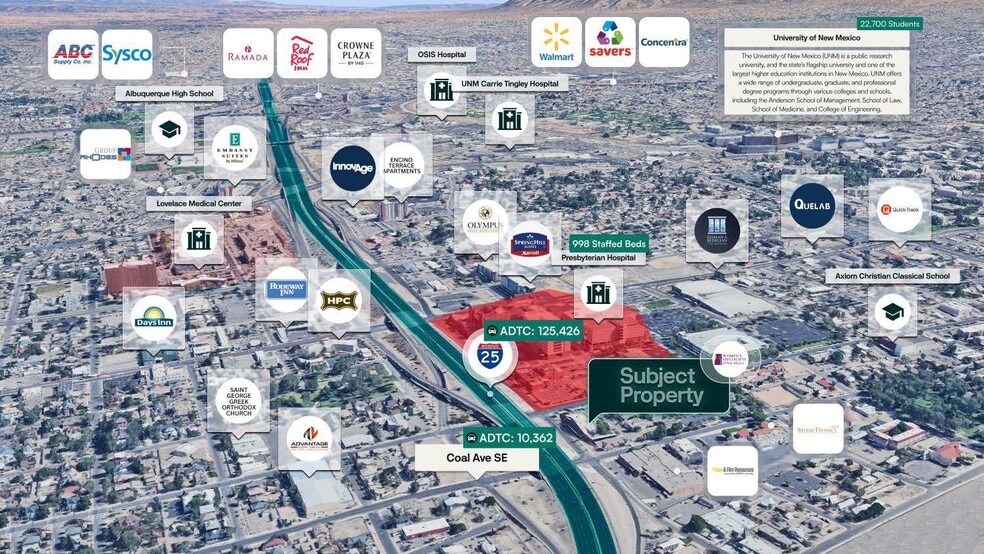 1001 Coal Ave SE, Albuquerque, NM for sale - Building Photo - Image 2 of 2