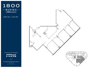 1800 Bering Dr, Houston, TX for lease Floor Plan- Image 2 of 2