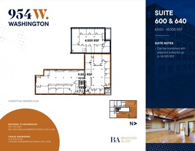 954 W Washington Blvd, Chicago, IL for lease Floor Plan- Image 2 of 10