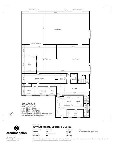 3806-3816 Ladson Rd, Ladson, SC for lease - Site Plan - Image 2 of 33