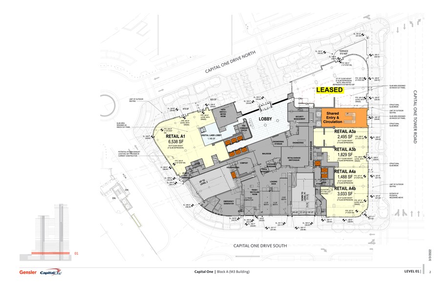 1600 Capital One Dr N, McLean, VA for lease - Site Plan - Image 1 of 4