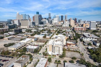 2515 Caroline St, Houston, TX - aerial  map view