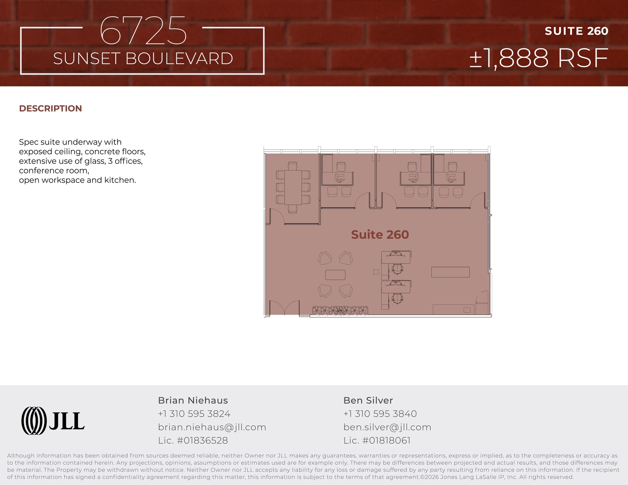 6725 W Sunset Blvd, Los Angeles, CA for lease Site Plan- Image 1 of 1