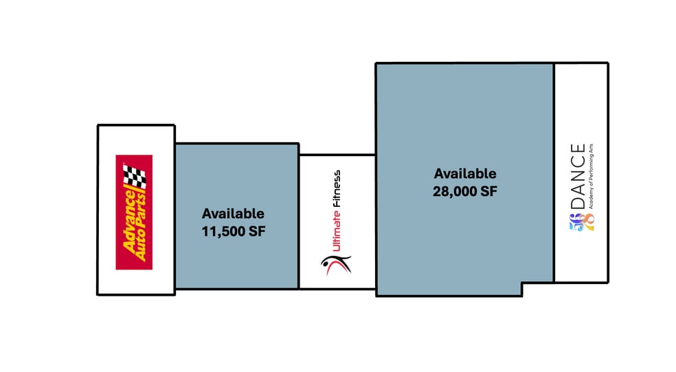 5766-5790 Us-11 Hwy, Springville, AL for lease - Floor Plan - Image 2 of 5