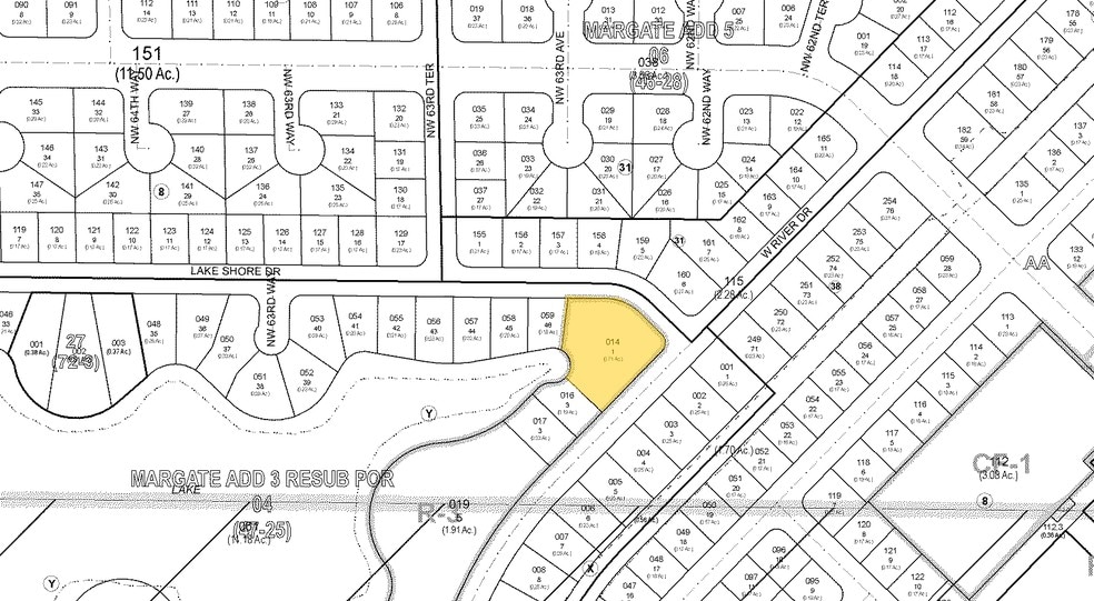1241-1251 W River Dr, Margate, FL for sale - Plat Map - Image 2 of 49