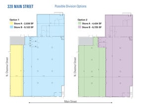 320-322 Main St, Beacon, NY for lease Floor Plan- Image 1 of 3