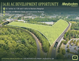 More details for 1125 Interstate Pkwy, Augusta, GA - Land for Sale