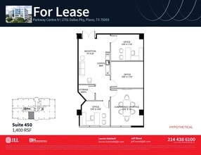 2701 Dallas Pky, Plano, TX for lease Floor Plan- Image 2 of 2