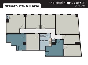 8720 Georgia Ave, Silver Spring, MD for lease Floor Plan- Image 2 of 2