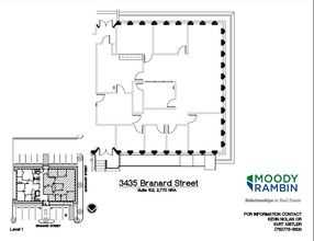 3435 Branard St, Houston, TX for lease Floor Plan- Image 1 of 1