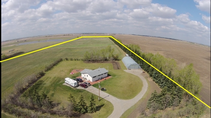 252117 Range Rd 281 Rd, Calgary, AB for sale - Aerial - Image 1 of 6