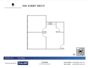 2001 Kirby Dr, Houston, TX for lease Floor Plan- Image 1 of 1