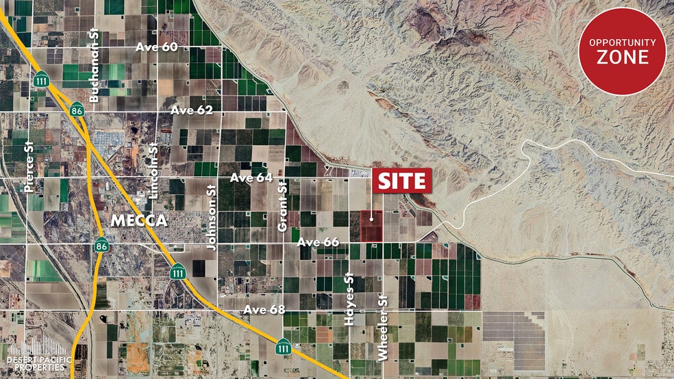 NWC Ave 66 & Wheeler St ave, Mecca, CA for sale - Building Photo - Image 1 of 3