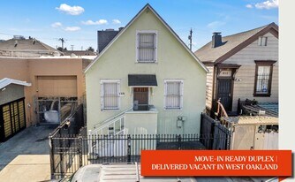 811 W Grand Ave, Oakland CA - Duplex Property