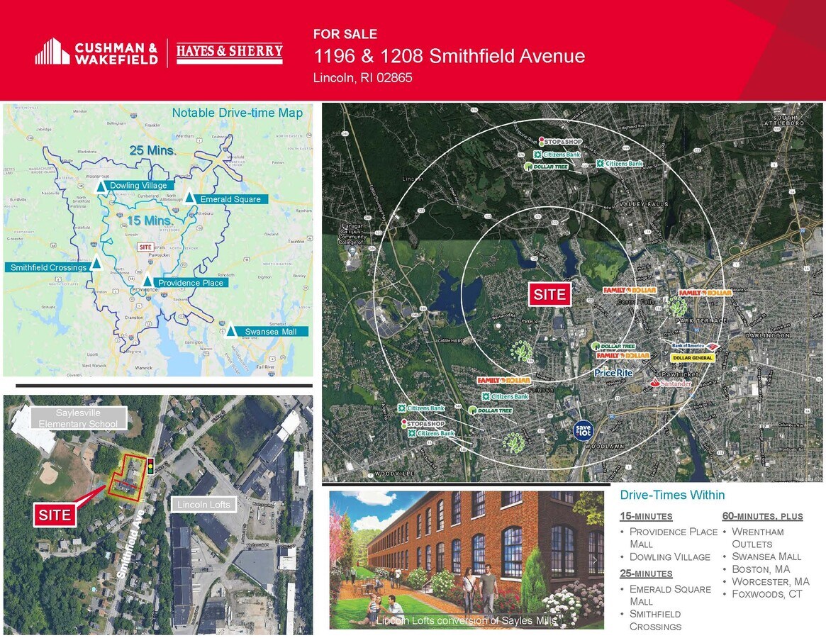 1196 Smithfield Ave, Lincoln, RI 02865 1196 & 1208 Smithfield
