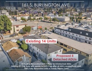 More details for 161 S Burlington Ave, Los Angeles, CA - Multifamily for Sale