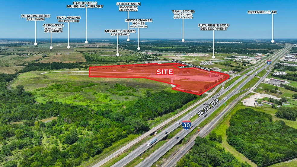 5326 FM 1565, Caddo Mills, TX for lease - Building Photo - Image 2 of 4