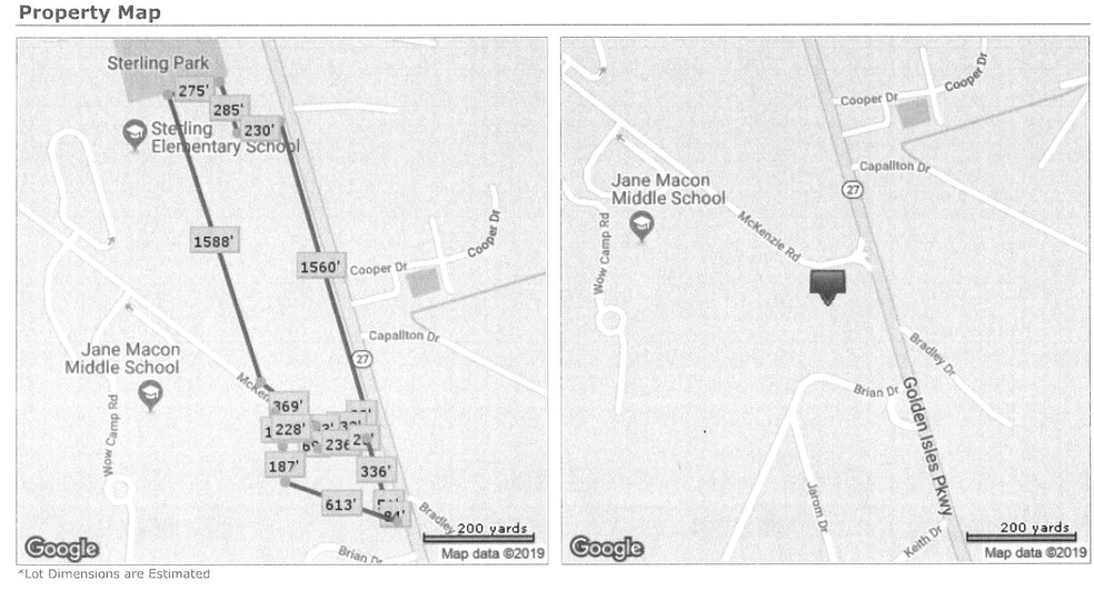 101 McKenzie Dr, Brunswick, GA for sale - Plat Map - Image 1 of 1