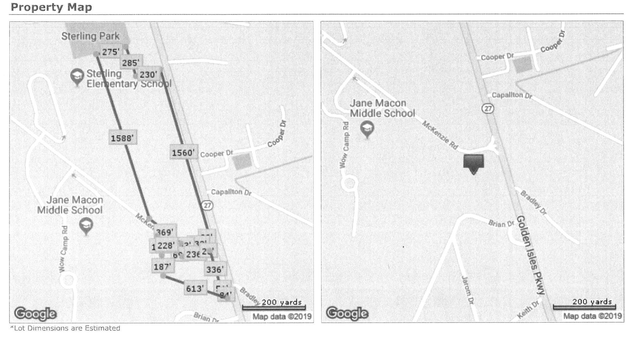 101 McKenzie Dr, Brunswick, GA for sale Plat Map- Image 1 of 1