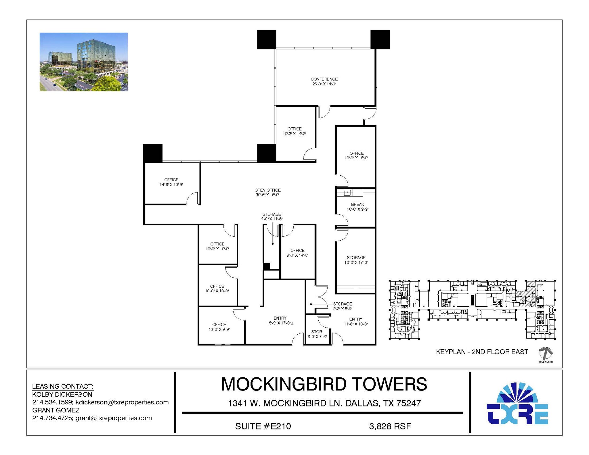 1341 W Mockingbird Ln, Dallas, TX for lease Floor Plan- Image 1 of 1