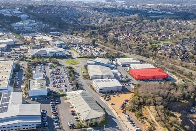 Vantage Way, Poole for lease - Aerial - Image 3 of 6