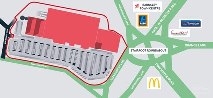 Bleachcroft Way, Barnsley for lease Site Plan- Image 2 of 2