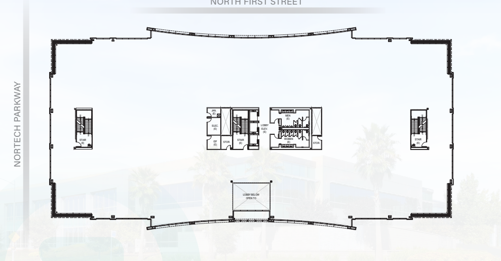 4500 N 1st St, San Jose, CA for lease Floor Plan- Image 1 of 1